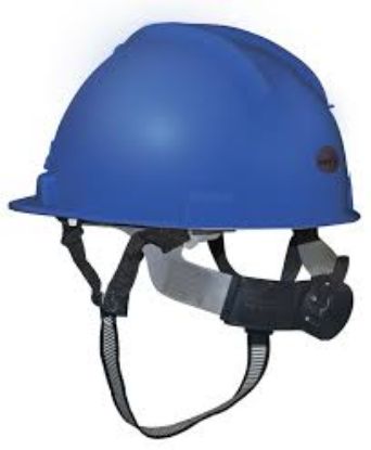 Safety Helmet Ratchet: Blue