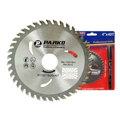 PARKO: Wood Cutting Disc 4"X40T